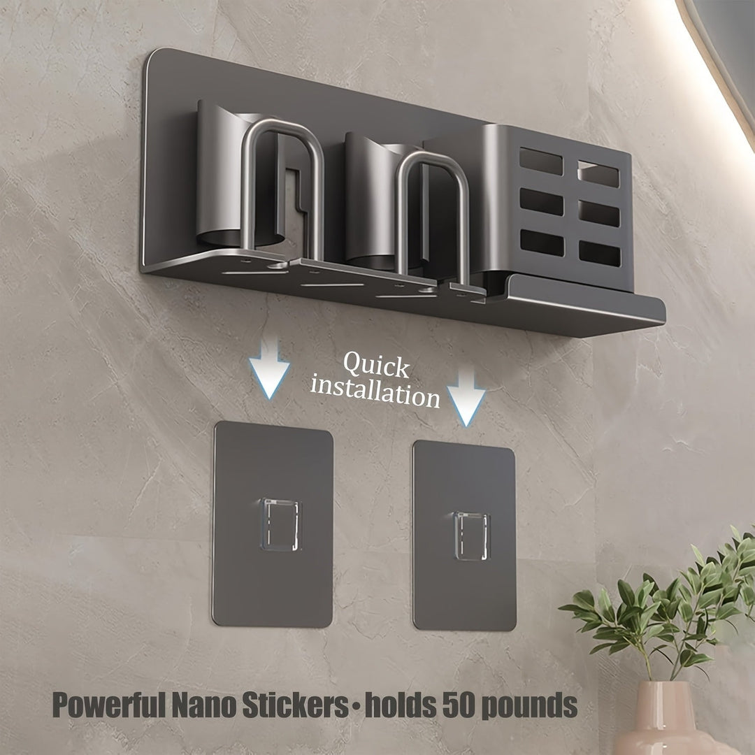 Wall-Mounted Electric Toothbrush Holder – Aluminum