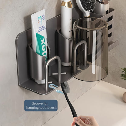 Wall-Mounted Electric Toothbrush Holder – Aluminum